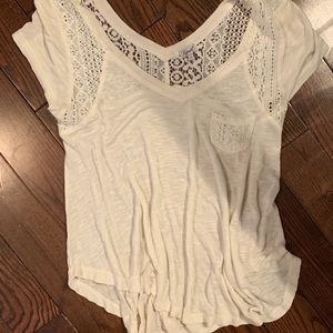Flowy White Kismet Bootlegger T-Shirt
